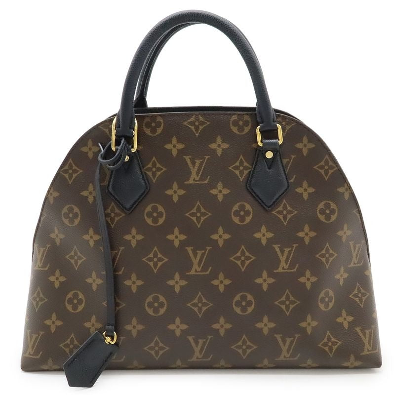 Louis Vuitton Monogram Alma Bag Into Handbag 2-Way Shoulder Noir Black