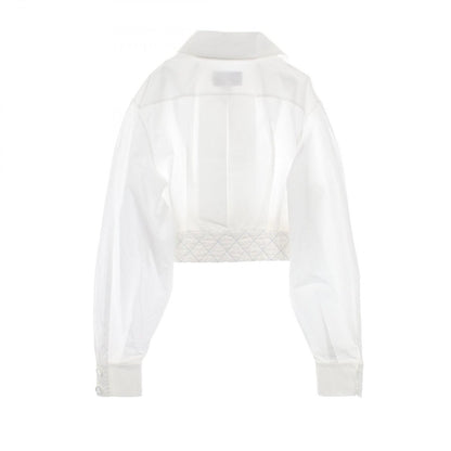 Chanel Cotton Shirt Top White — view 2