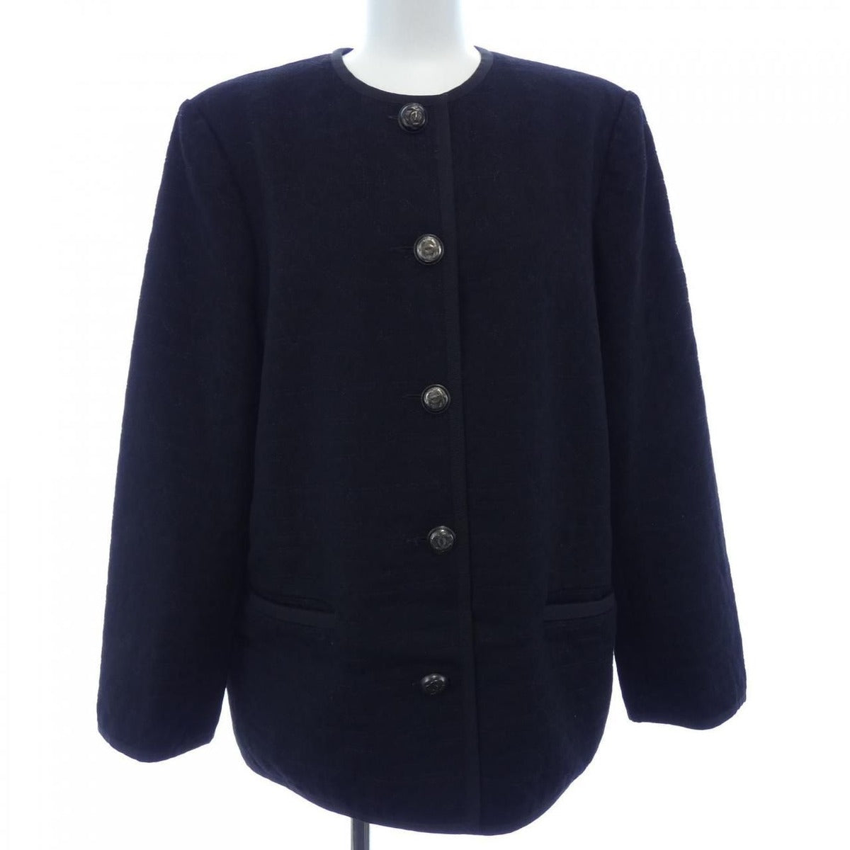 Chanel Vintage Collarless Jacket