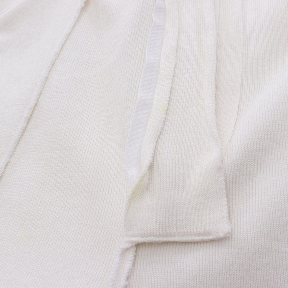 Chanel Pants CC Logo Line Stone Button Short Cotton — view 10