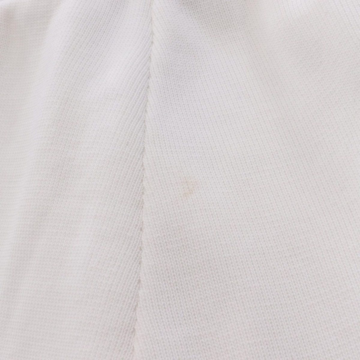 Chanel Pants CC Logo Line Stone Button Short Cotton — view 12