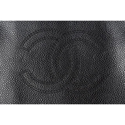 Chanel Shoulder Bag Tote Bag A4 Caviar Skin Black