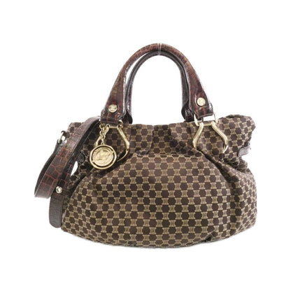 Celine Bag Canvas Brown