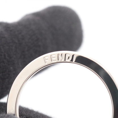 Fendi Key Holder FF Square Zucca Black Key — view 3