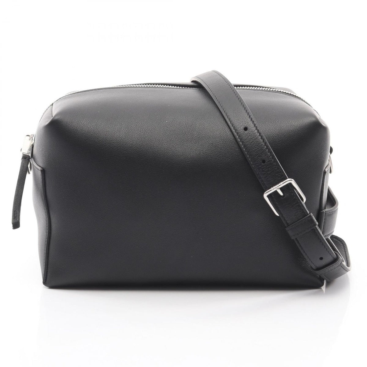 Celine Shoulder Bag Take Away Black Leather
