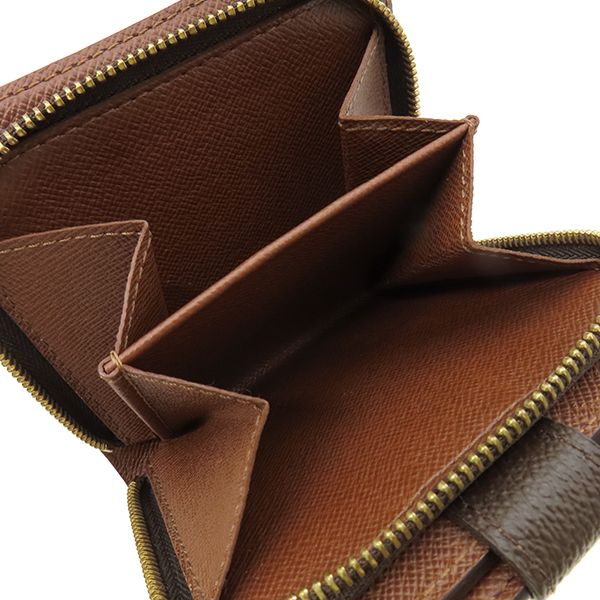 Louis Vuitton Bifold Wallet Compact Zip Monogram Canvas Monogram Gold Hardware
