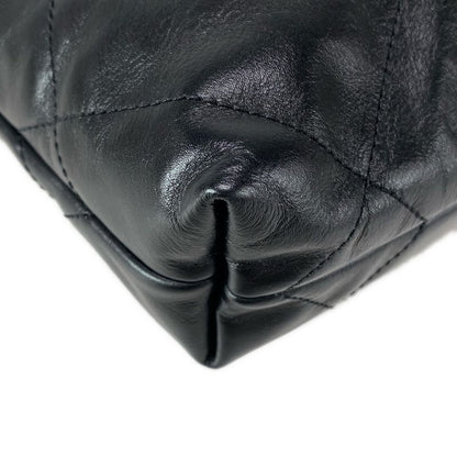 Chanel Shoulder Bag Chanel 22 Mini Handbag As3980 Black 2way/chain Shoulder/vint