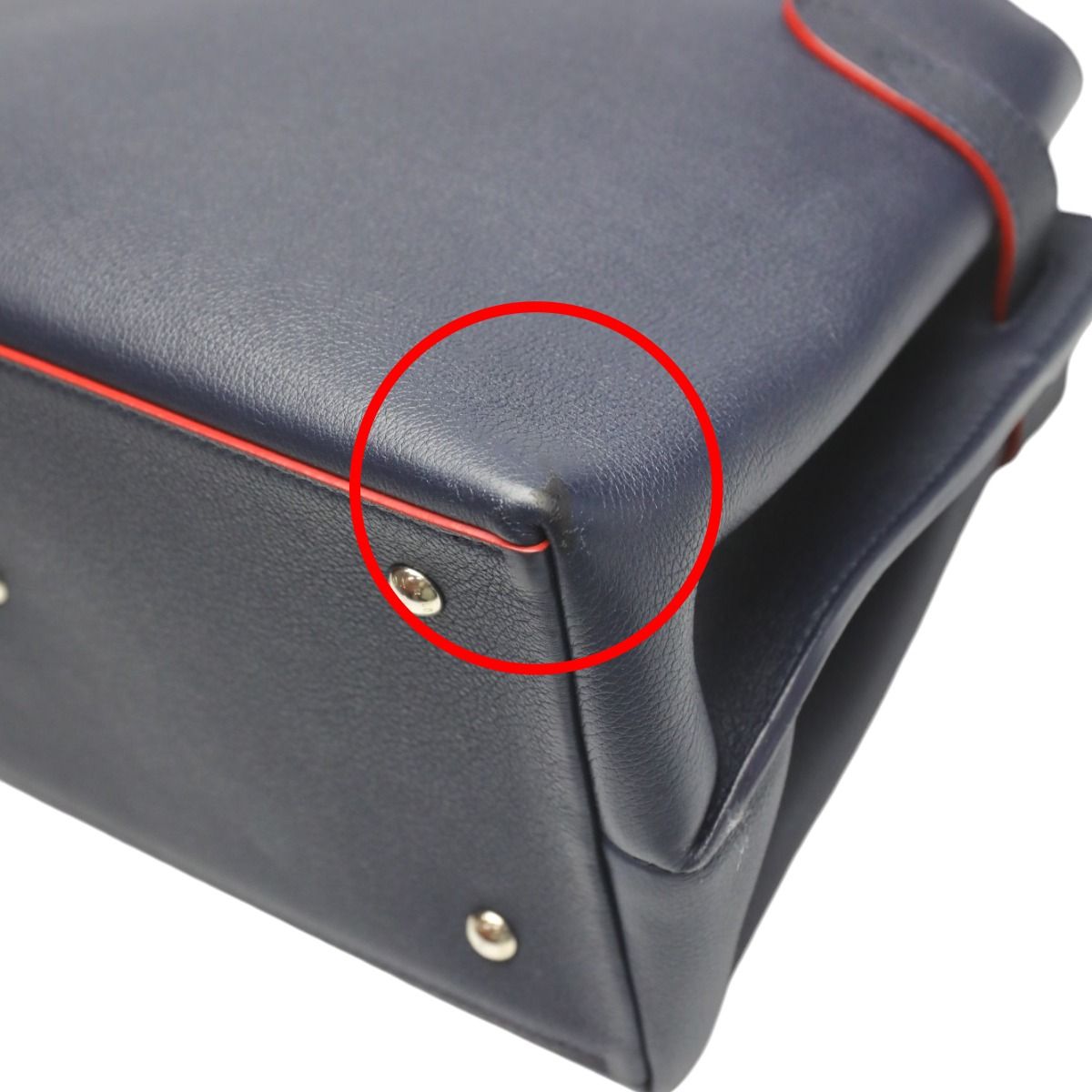 Louis Vuitton 2-way Bag Lock Me De Marines Rouge Handbag