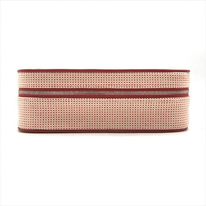 Hermes Escal Makeup Pouch Vermillion Case Red