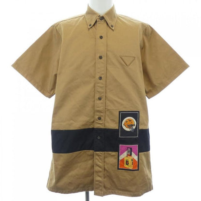 Prada Triangle Logo Ucs361 S201 1 UPX SS Shirt