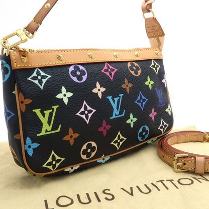 Louis Vuitton Pochette Accessory Monogram Multicolor With Long