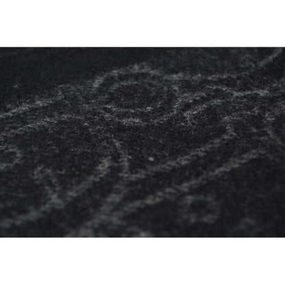 Dior Scarf Winter Wool Cashmere Logo Trotter Black Gray — view 6