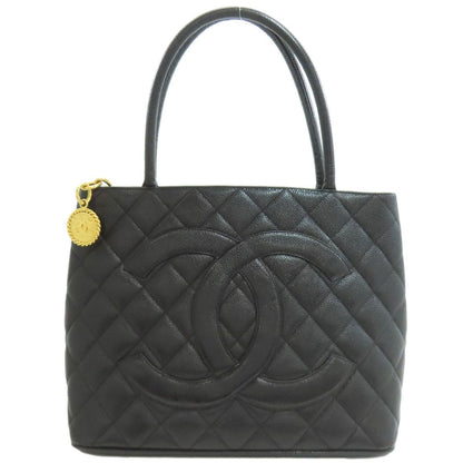 Chanel Medallion Tote Gold Grained Calfskin