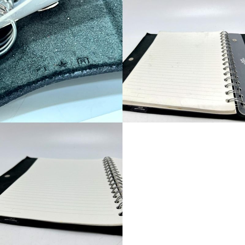 Hermes Notebook Cover Ulysse Nardin GM Taurillon Clemence Black