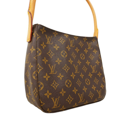 Louis Vuitton Shoulder Bag Monogram Looping Brown — view 2