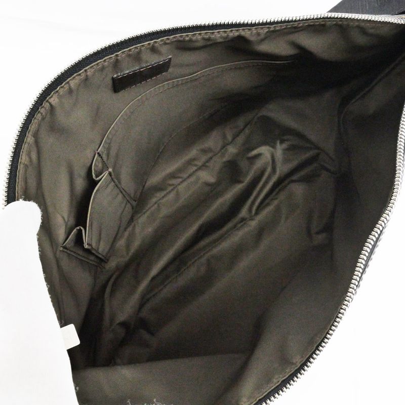 Louis Vuitton Damier Geant Exploration Tour Shoulder Bag Black M93616