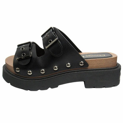 Dior Quake Leather Strap Sandals Shoes 37 Black