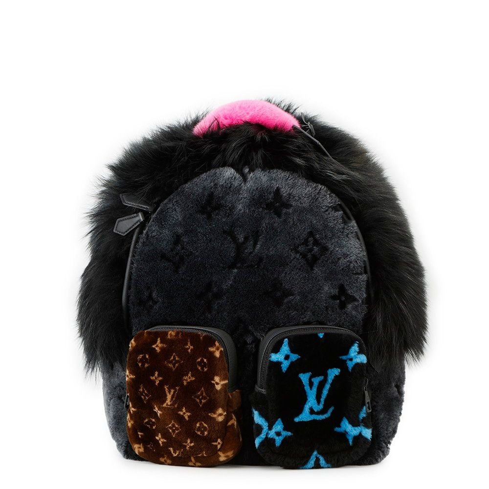 Louis Vuitton Backpack Monogram Automne Hiver Multifa Noir Black