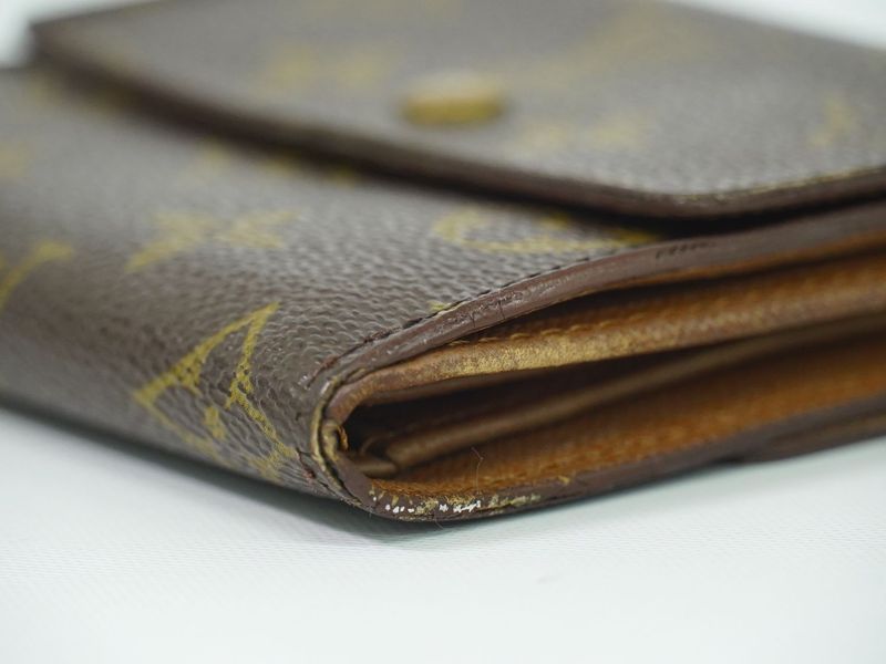 Authentic Louis Vuitton LV Porte Monebier Carte Cles Di Monogram Fold Wallet