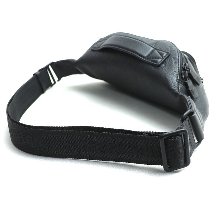 Louis Vuitton Rushbum Bag Waist Bag Monogram Shadow Black M47058 IC Chip Men's