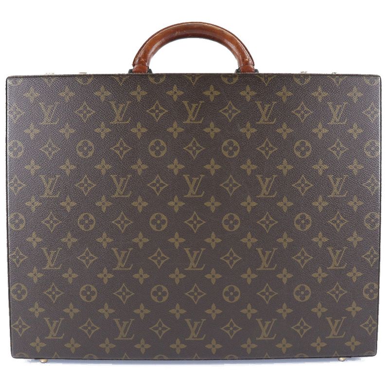 Louis Vuitton Crusher Attaché Case M53124 Monogram Canvas Brown Co0920 Unisex