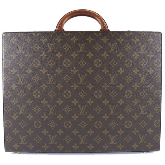 Louis Vuitton Crusher Attaché Case M53124 Monogram Canvas Brown Co0920 Unisex
