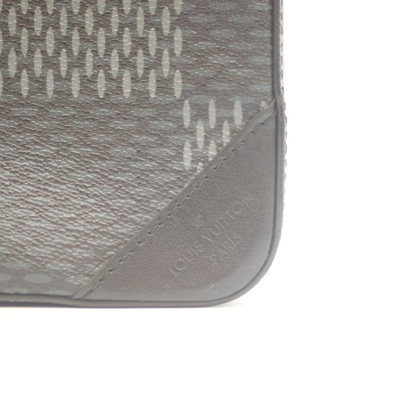 Louis Vuitton N50017 Damier Graphite 3D Trio Messenger Shoulder Bag Crossbody