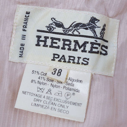 Vintage Hermes Setup Skirt Suit Cot