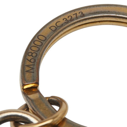 Louis Vuitton LV Circle Key Holder Back Charm M68000 Gold Plated Ladies Louis