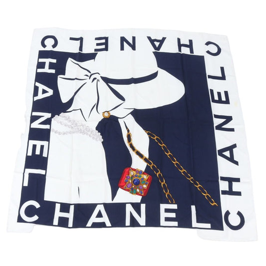 Chanel Mademoiselle Gripoix Pattern Scarf