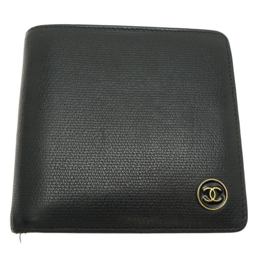 Chanel Bifold Twist Black Wallet