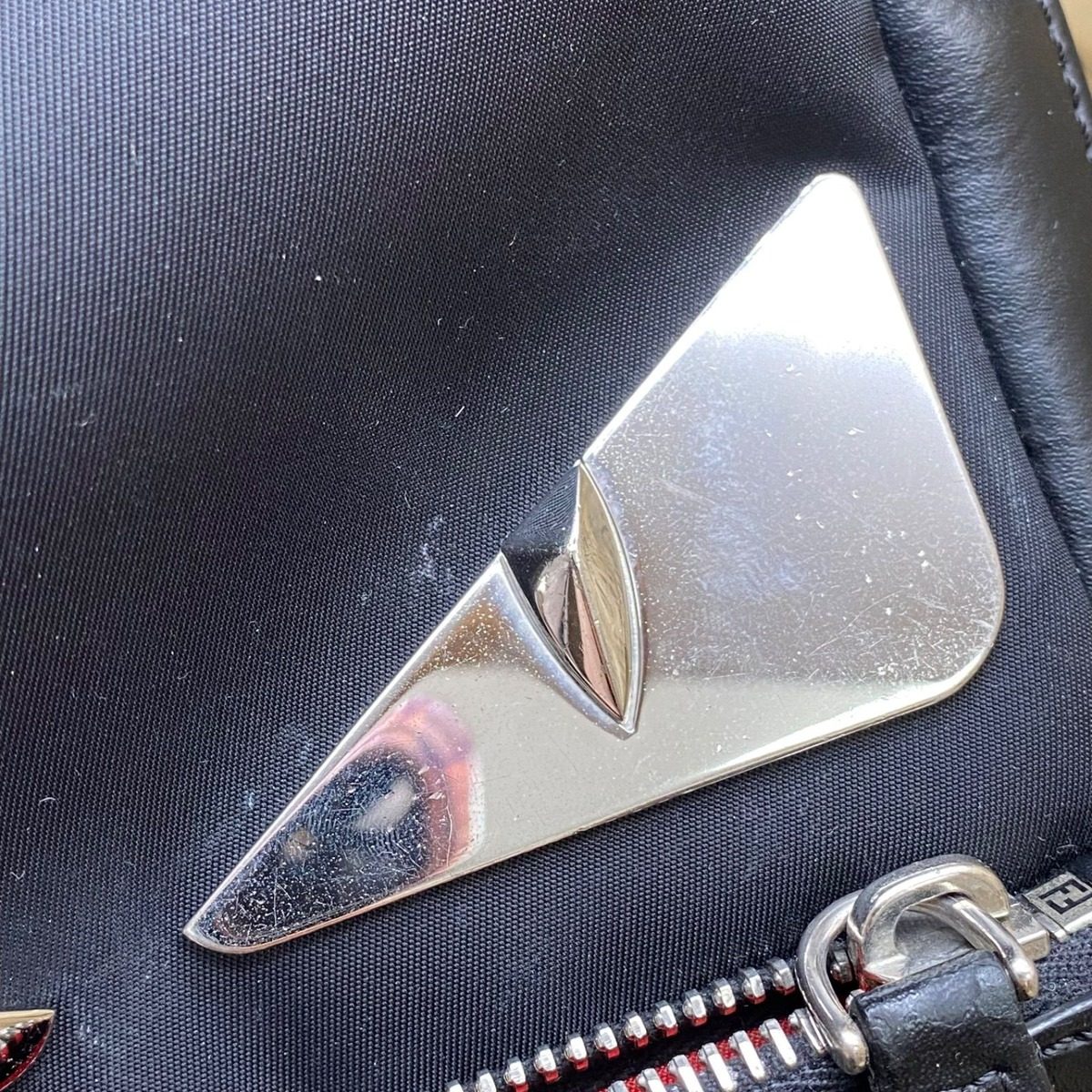 Fendi Belt Bag Monster Star Bugs Eye Black Shoulder Travel — view 14