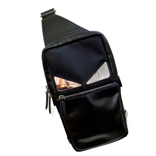 Fendi Belt Bag Monster Star Bugs Eye Black Shoulder Travel