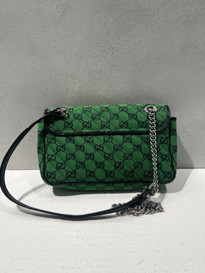 Gucci Marmont Quilted Green