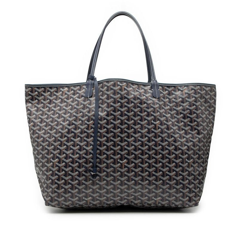 Goyard Saint Louis GM Navy Leather