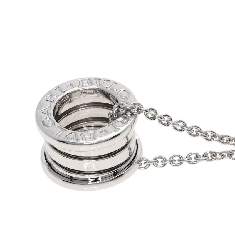 Bvlgari Bulgari B-zero1 Bee Zero One Necklace 18K White Gold Ladies