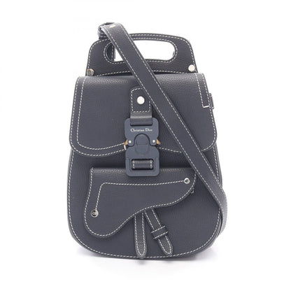 Dior Rucksack Backpack Gallop Navy Leather Saddle