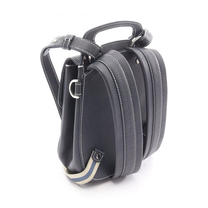 Dior Rucksack Backpack Gallop Navy Leather Saddle — view 2