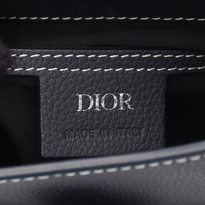 Dior Rucksack Backpack Gallop Navy Leather Saddle — view 4