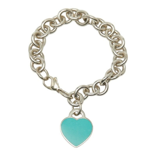 Tiffany & Co. Return to Heart Tag Chain Bracelet Silver