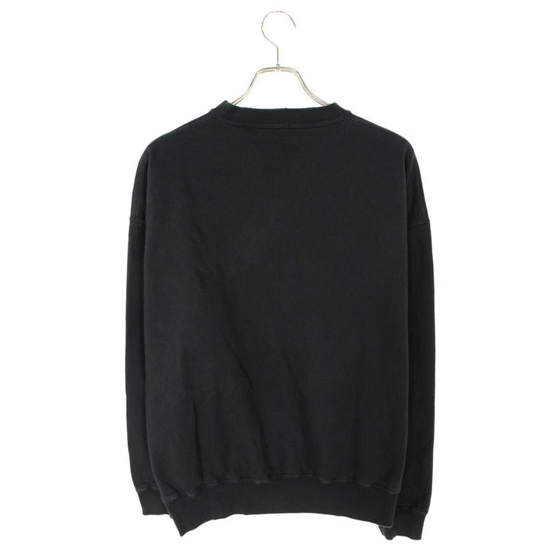 Balenciaga Tlva 9 Vintage Finish Logo Print Sweatshirt — view 2