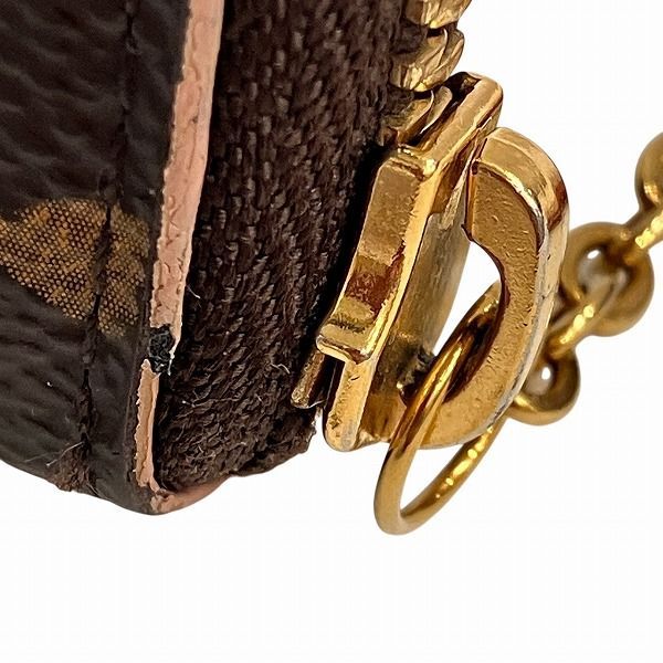 Louis Vuitton Monogram Portefeuille Cles Mance Flower Charm M64201 Long Wallet