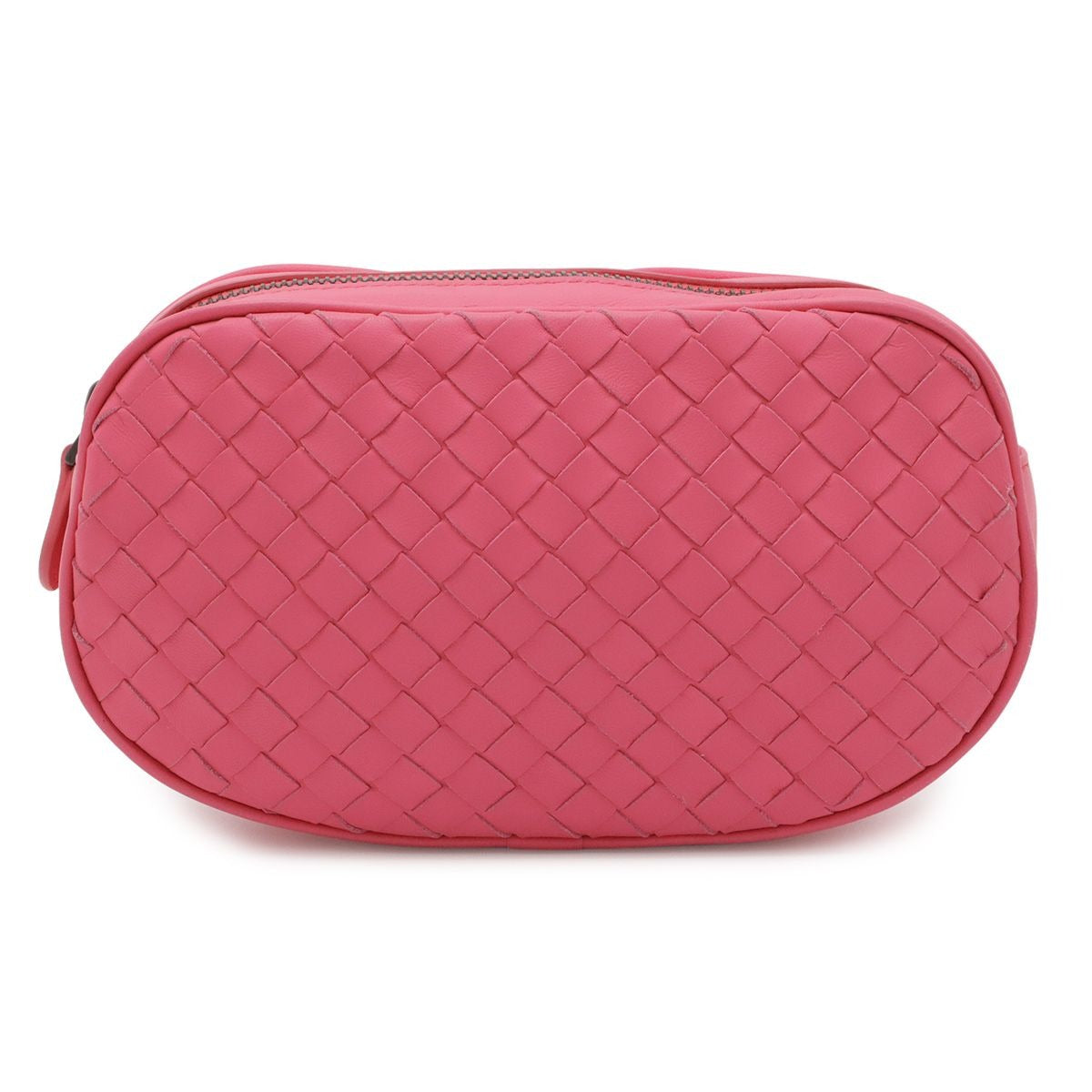 Bottega Veneta Intrecciato Belt Bag Leather Pink