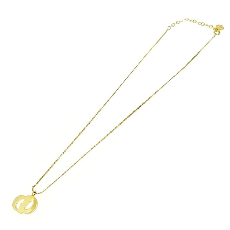 Christian Dior GP CD Logo Necklace Women's Gold 430310 Necklace