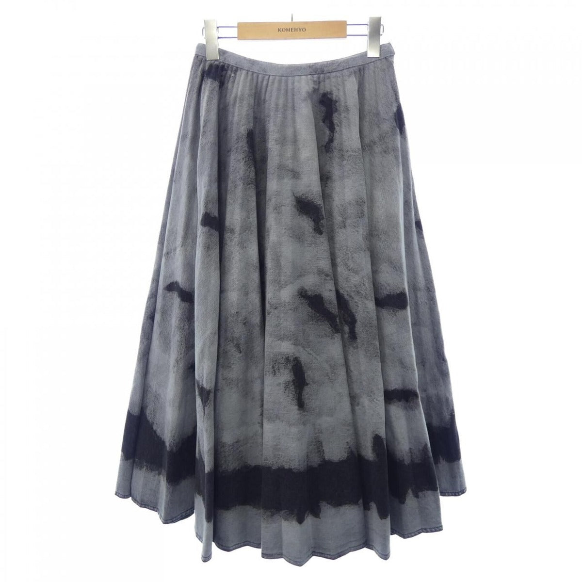 Dior Skirt Black 40 Gray