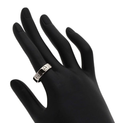 Cartier Love Ring #56 Ring - 18K White Gold Ladies