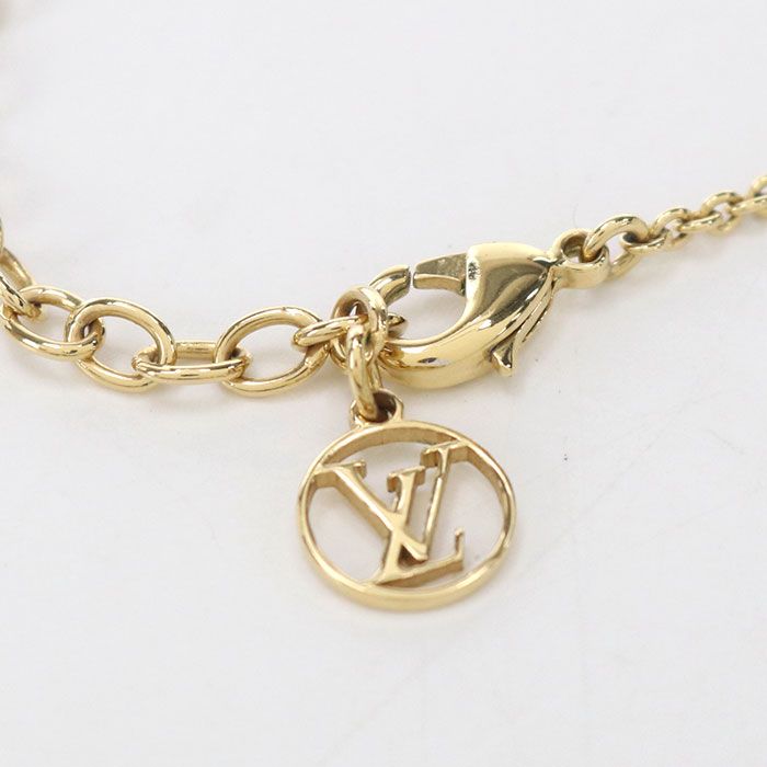 Louis Vuitton Collier Lou Glam M00783 Necklace Metal Ladies