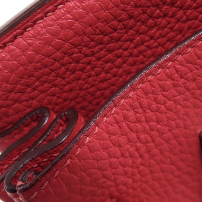 Hermes Birkin 25 Rose Jaipur Silver Hardware Handbag Taurillon Women