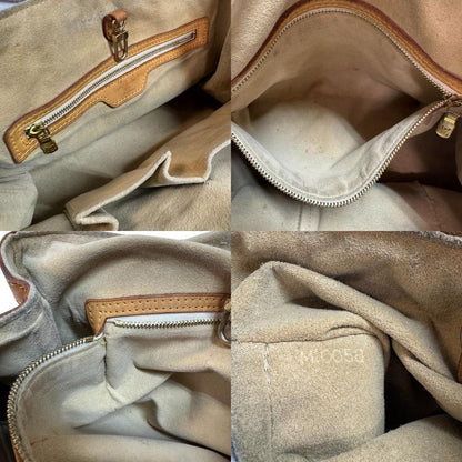 Louis Vuitton N51207 Hampstead PM Tote Damier Azure Handbag Bag Cabasn Brand