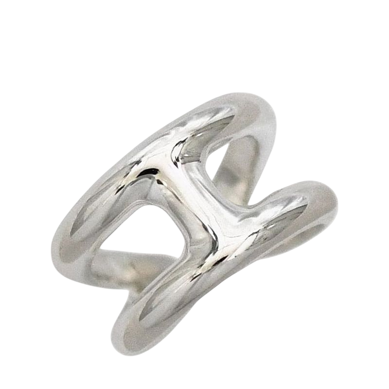 Hermes Ring Ozmoz PM F22864 Silver Ring JP14